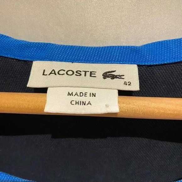 Lacoste Navy Blue Dress, size 42 (Large) - Picture 8 of 10